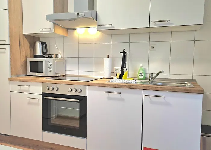 3 I Kueche I Balkon I Wlan I Parken I Seepark Appartement