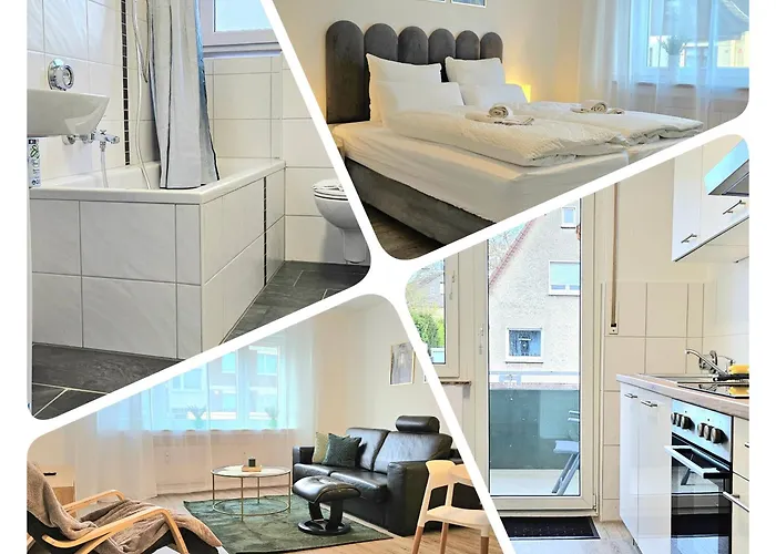 3 I Kueche I Balkon I Wlan I Parken I Seepark Appartement